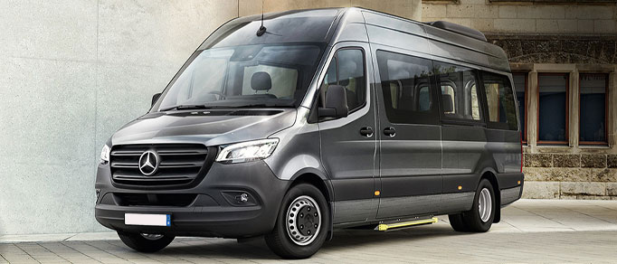 Transfer Tours Transfer with Mercedes Minibus Capri 19 passengers