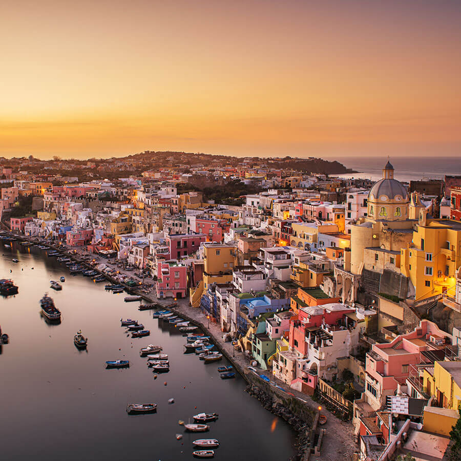 Procida yacht charter tour with See Amalfi Coast Private Tours